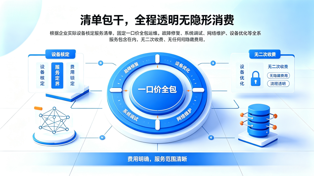 清单包干，全程透明无隐形消费