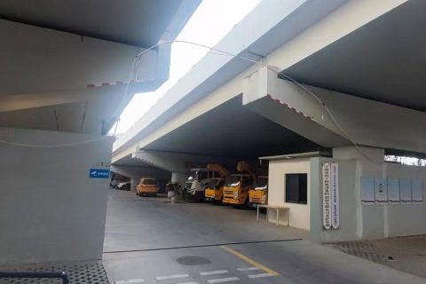 芝兰桥项目大门两侧监控安装设备清单，海康全彩监控 POE 系统施工